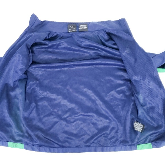 Boys Starter Zip Up Jacket Navy 10-12 - Picture 5 of 5